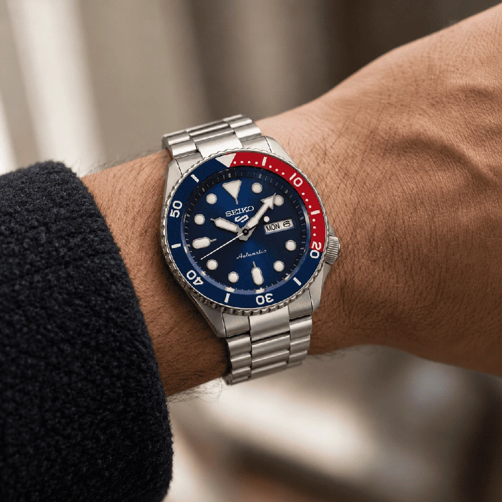 Laikrodis Seiko 5 Sports SRPD53K1 Pepsi