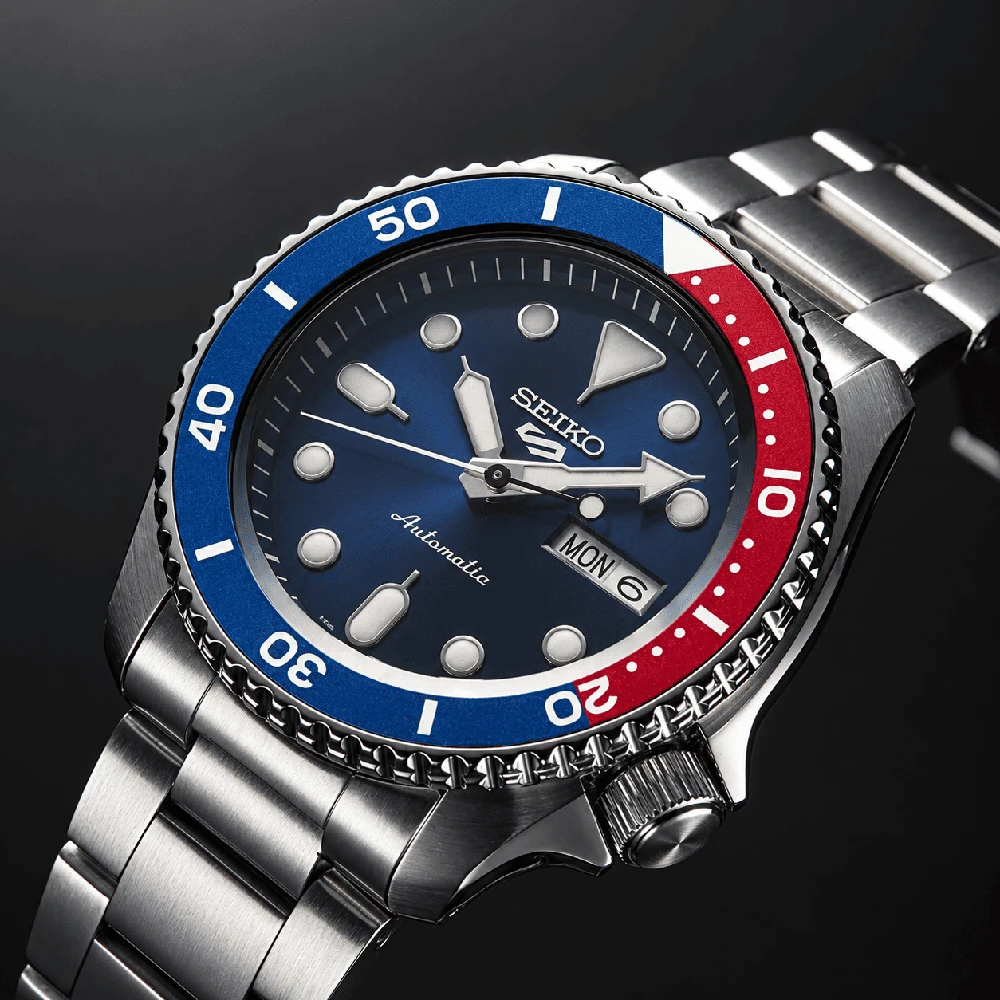 Laikrodis Seiko 5 Sports SRPD53K1 Pepsi