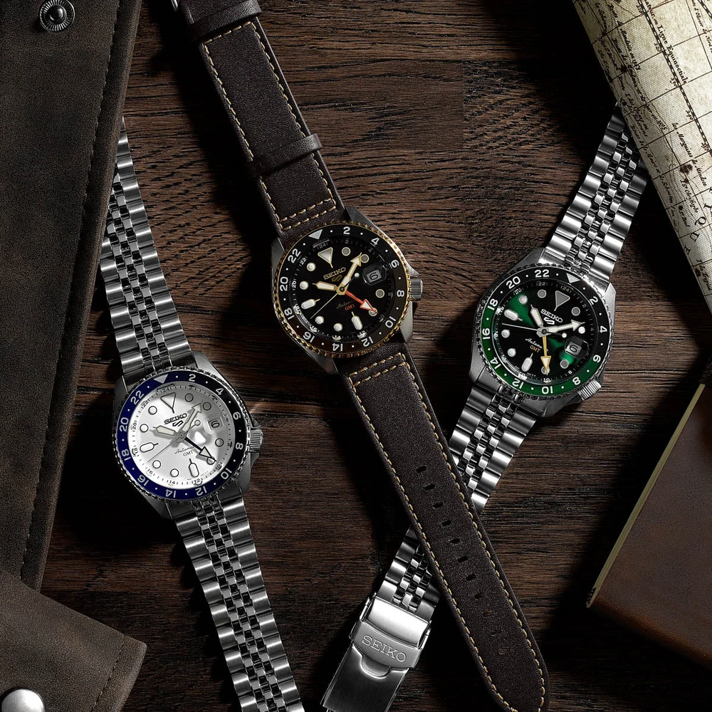 Laikrodis SEIKO 5 SPORTS GMT AUTOMATIC SSK033K1
