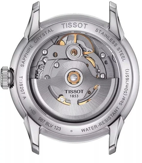 Laikrodis TISSOT CHEMIN DES TOURELLES POWERMATIC 80 T1392071103100