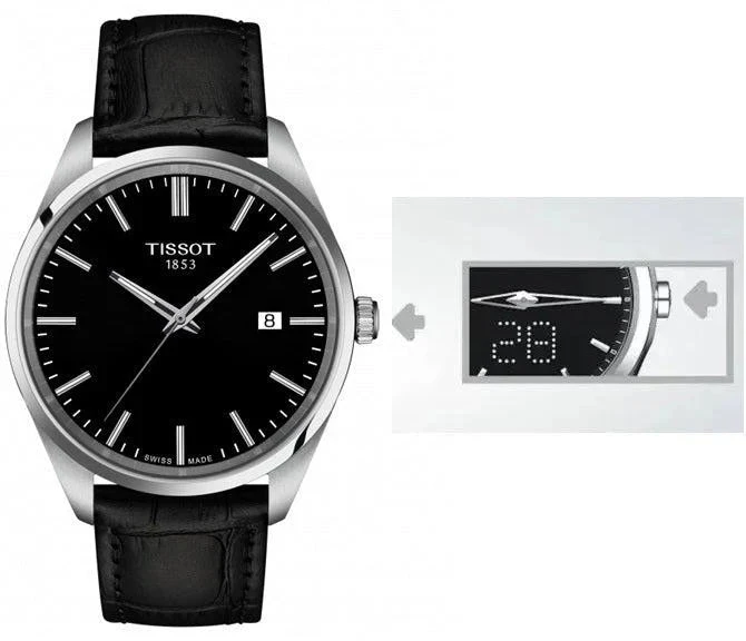 Laikrodis TISSOT COUTURIER QUARTZ SECRET DATE T0354461605102
