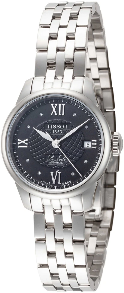 Laikrodis TISSOT LE LOCLE Automatic - Indexes 8 certified diamonds T41118356