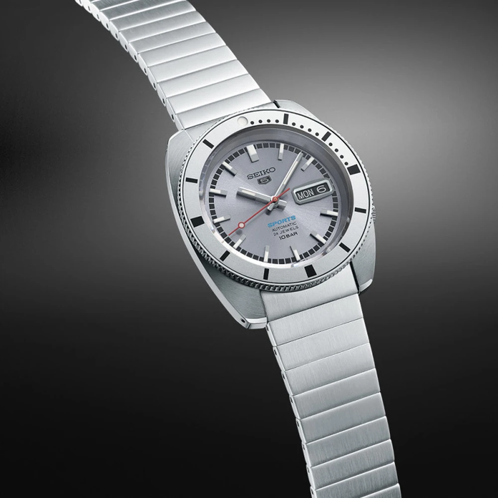 Laikrodis SEIKO 5 ASH Mėlynas HERITAGE 1968 LIMITED EDITION SRPL03K1
