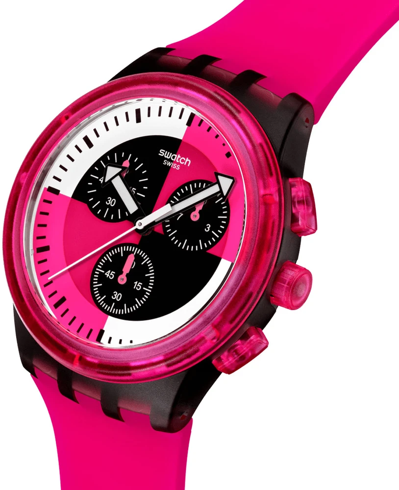 Laikrodis SWATCH FUCHSIA LINES SUSB110