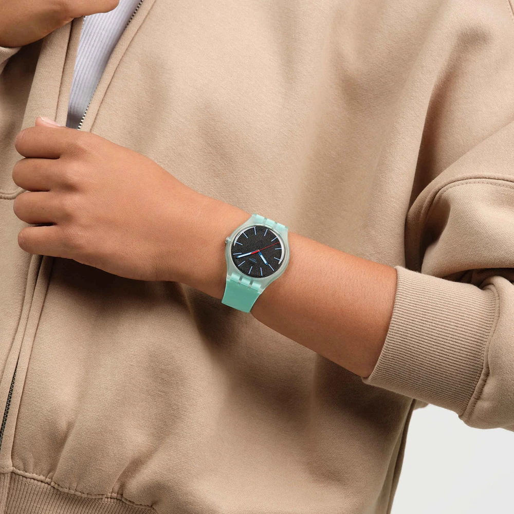 Laikrodis SWATCH HINT OF MINT SO29L103