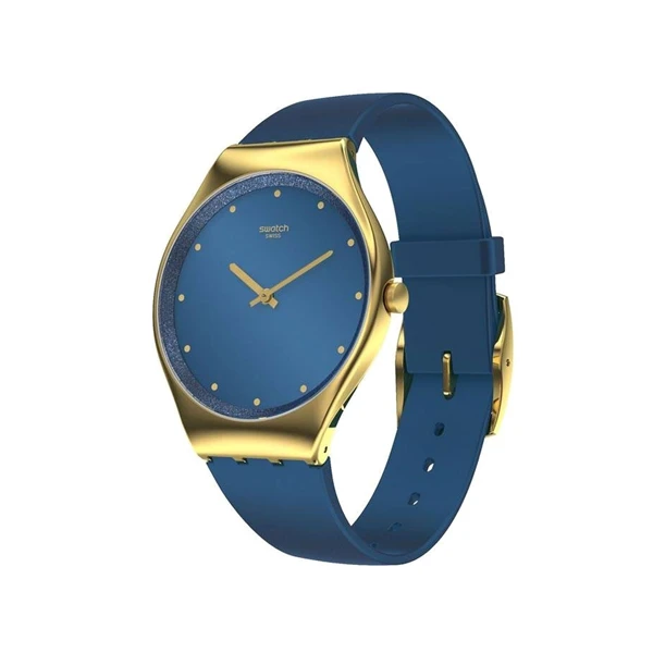 Laikrodis SWATCH SYXG108. Kwarcowy, Kolor mėlyna. Unisex.
