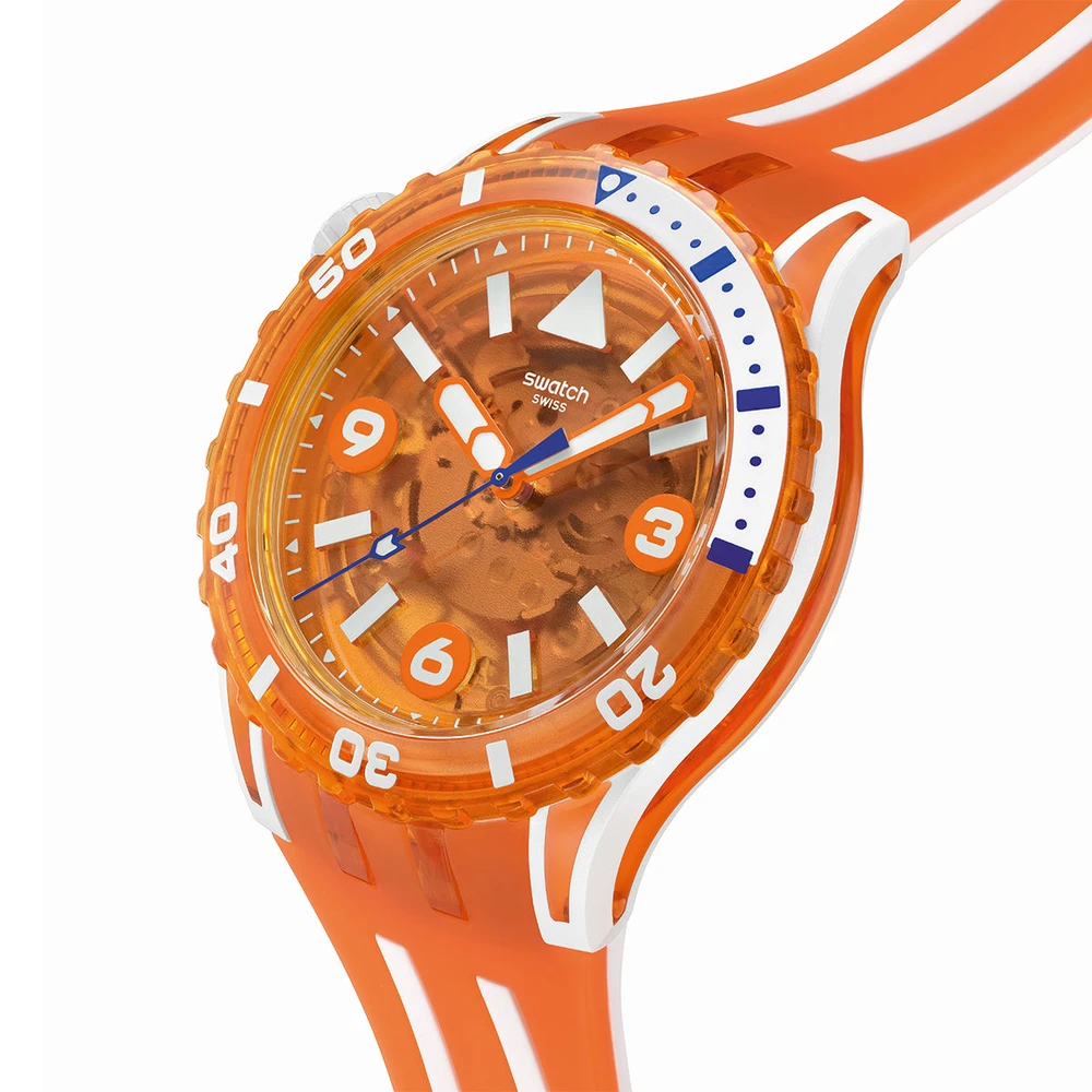 Laikrodis SWATCH PACIFIC SEA NETTLE SSCU09O100