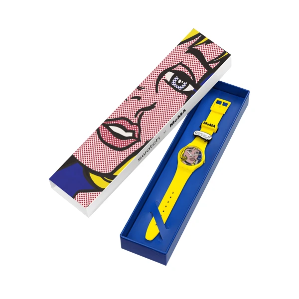 Laikrodis SWATCH REVERIE BY ROY LICHTENSTEIN, THE WATCH SO28Z117