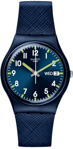 Laikrodis SWATCH SIR Mėlynas SO28N702