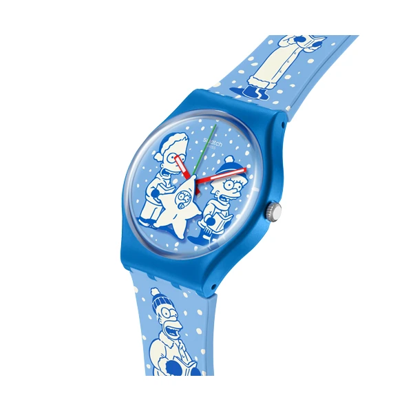 Laikrodis SWATCH TIDINGS OF JOY SO28Z126