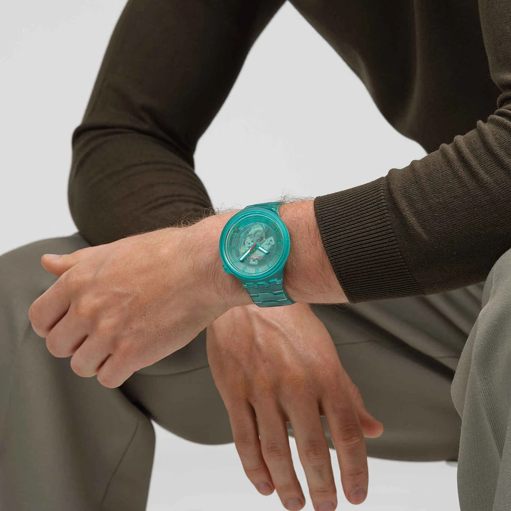 Laikrodis SWATCH TURQUOISE JOY SB05L101