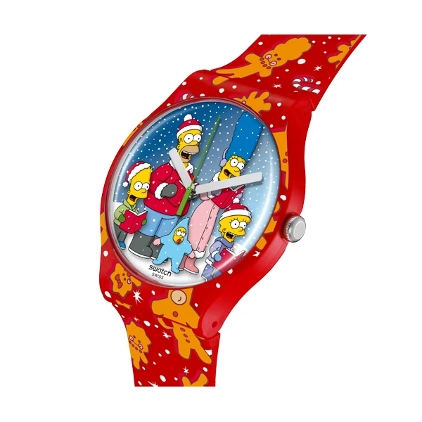 Laikrodis SWATCH WONDROUS WINTER WONDERLAND SUOZ361