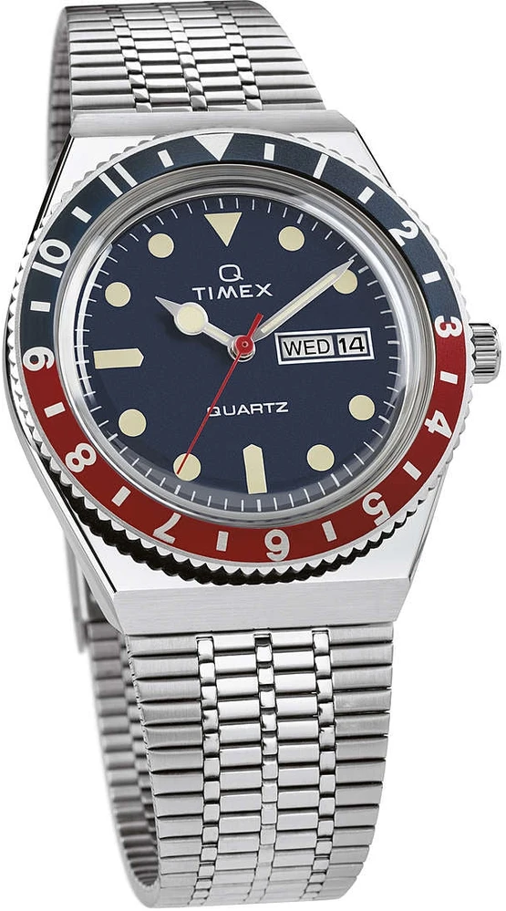Laikrodis TIMEX Q DIVER - Mėlynas TW2T807007U