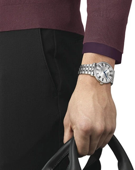 Laikrodis TISSOT CARSON AUTOMATIC POWERMATIC 80 T1224071103300