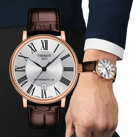 Laikrodis TISSOT CARSON AUTOMATIC POWERMATIC 80 T1224073603300