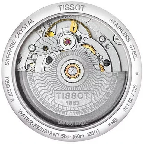 Laikrodis Tissot T-Classic CHEMIN DES TOURELLES POWERMATIC 80 T099.207.11.048.00