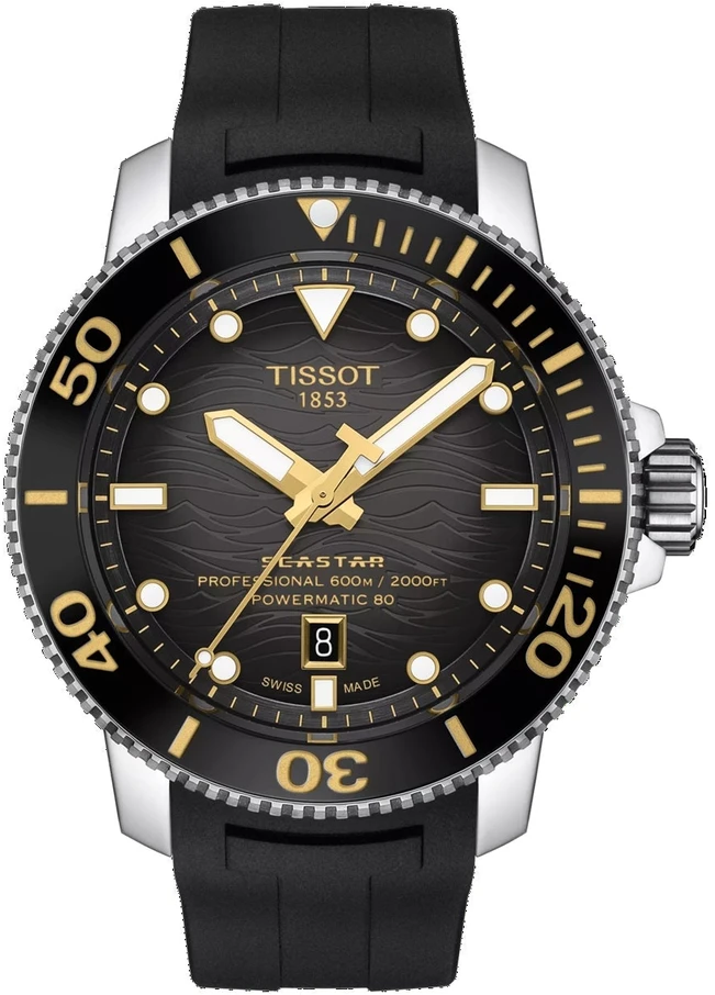 Laikrodis Tissot Seastar 2000 Professional Powermatic 80 T120.607.17.441.01