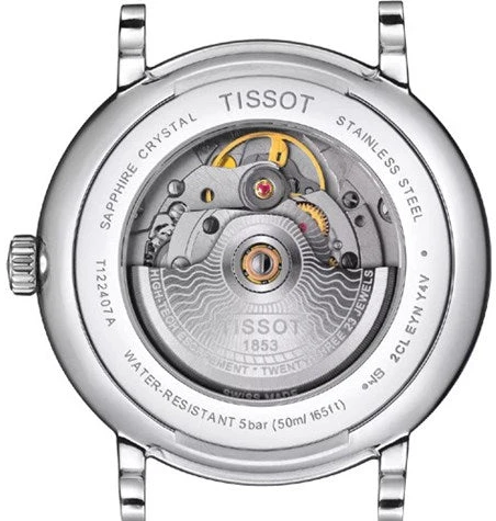 Laikrodis TISSOT CARSON POWERMATIC 80 T1224071604300