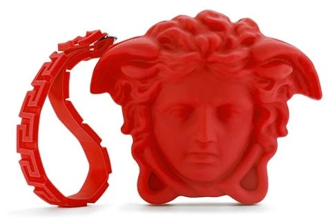 Laikrodis VERSACE MEDUSA POP + VERSACE Raudonas SILICON PURSE VE6G00723