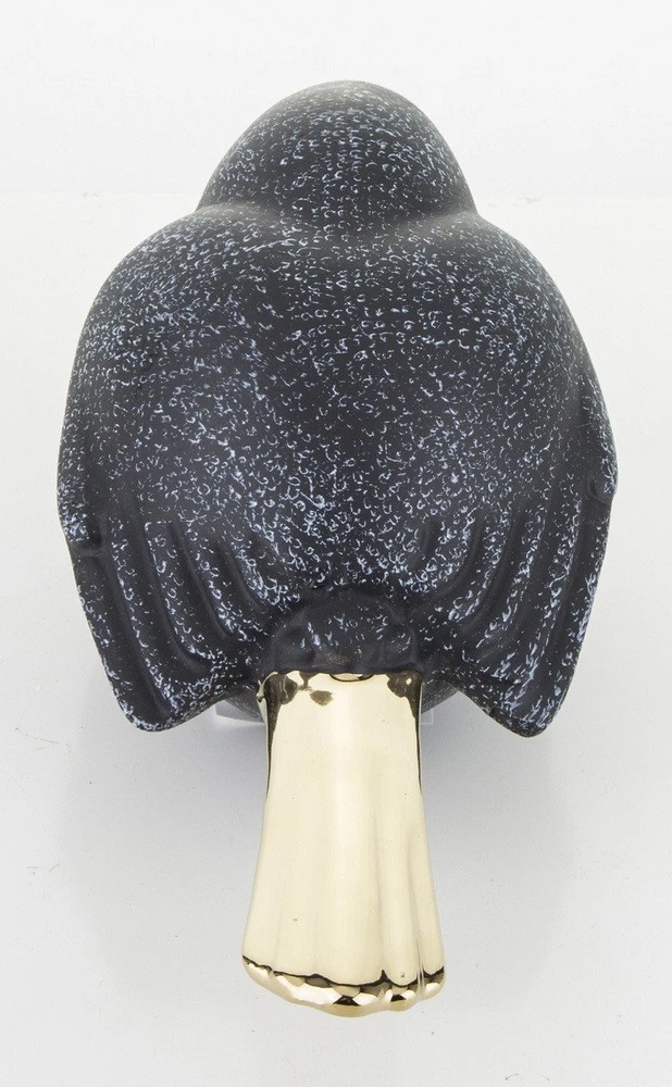 Art-Pol Figūrėlė Paukštis, pilka/auksinė, 16x7x7,5(A) cm