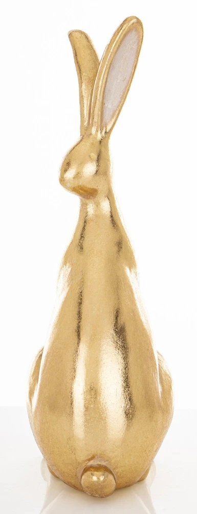 Art-Pol Figūrėlė Zuikis, auksinė, 8,5x10x24,5(A) cm