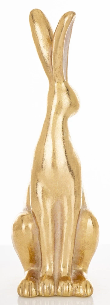 Art-Pol Figūrėlė Zuikis, auksinė, 8,5x10x24,5(A) cm