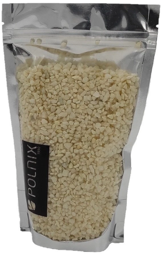 POLNIX Dekoratyviniai akmenėliai kreminės sp., 2-3 mm, 0,5kg