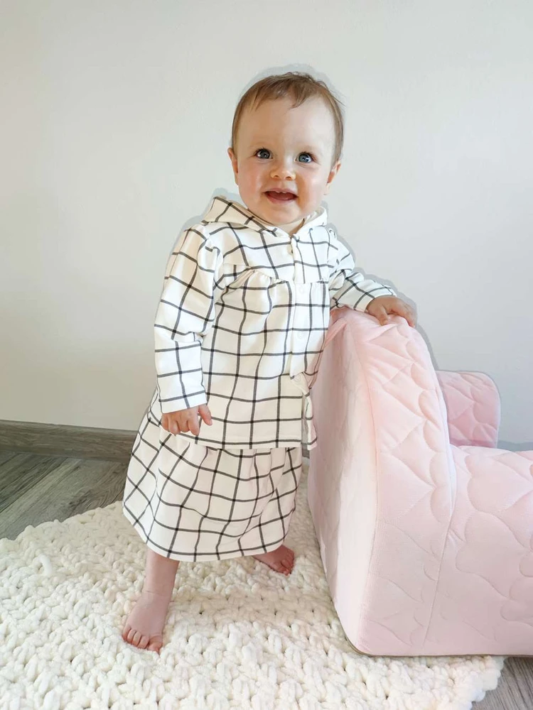 2 dalių rinkinys mergaitei New Baby Cool Girls baltas, dydis 86 (12-18 mėn.)