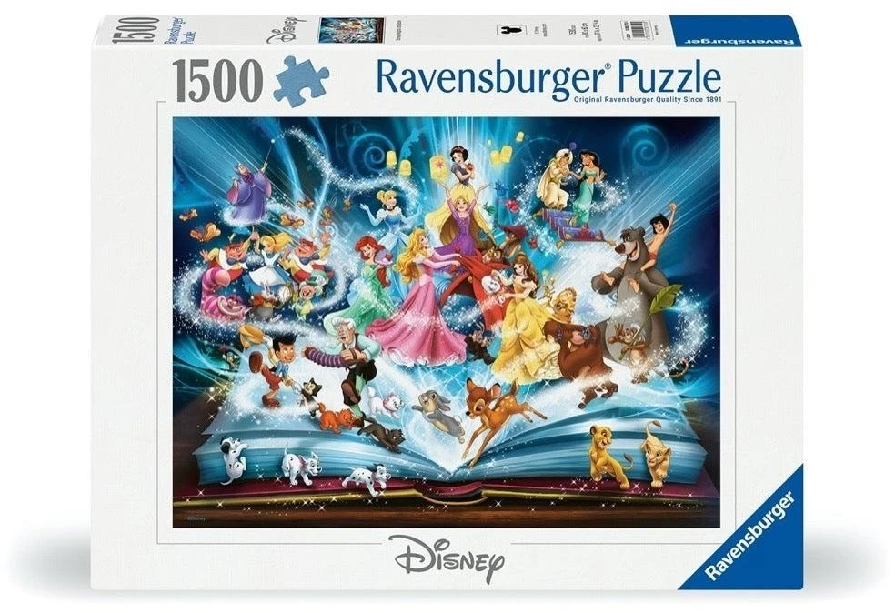 RAVENSBURGER dėlionė Disney knygynas, 1500 det., 12001582