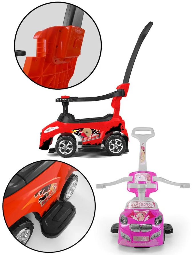 MILLY MALLY Transporto priemonė Happy juoda