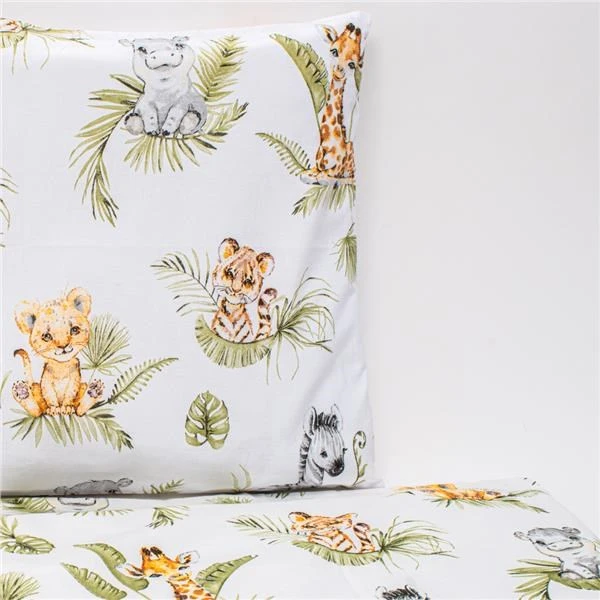 3 dalių patalynės komplektas New Baby 100x135 cm Jungle