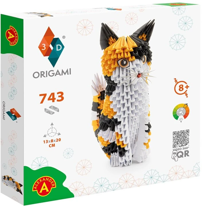 Alexander 3D origami kūrybinis rinkinys - CAT 2832