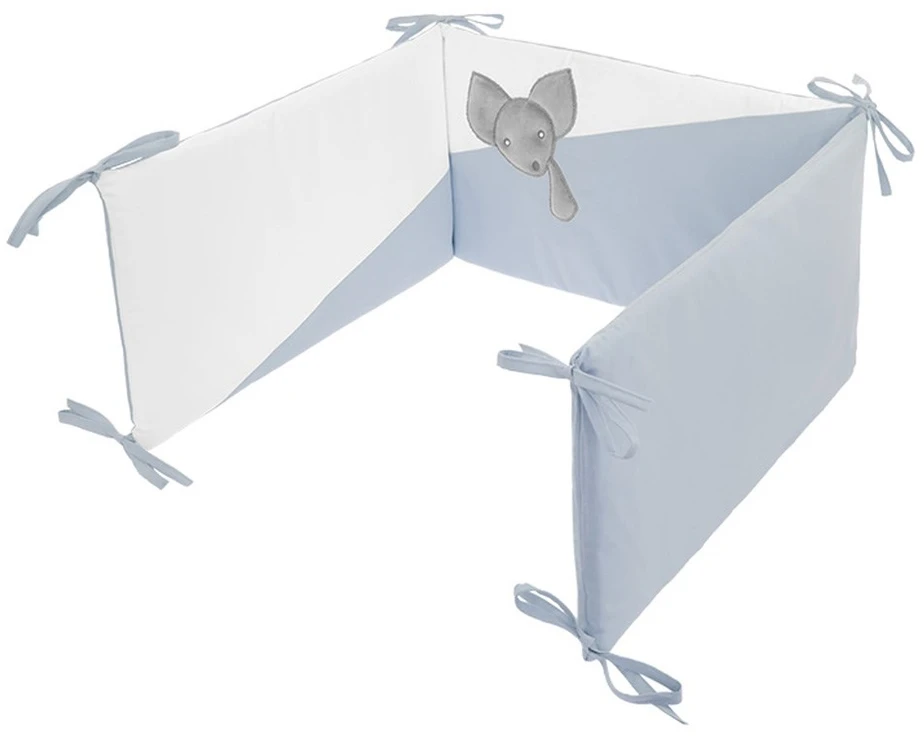 5 dalių patalynės komplektas Belisima Mouse 100x135 mėlynas