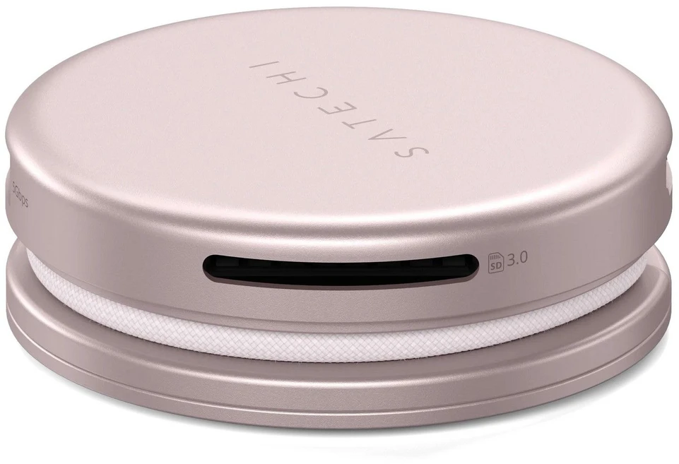 Adapteris HUB 5in1 USB C Satechi OntheGo STPOTG5P blush