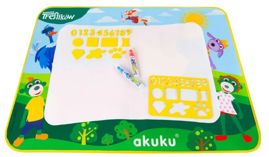 Akuku piešimo vandeniu kilimėlis, A0638