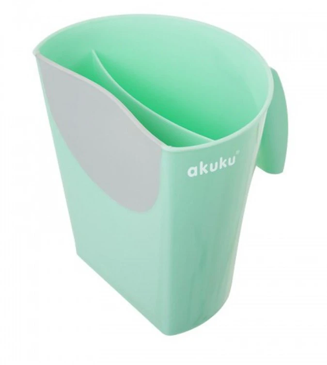 AKUKU piltuvėlis galvai skalauti MINT/Pilkas, A0376