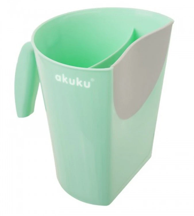 AKUKU piltuvėlis galvai skalauti MINT/Pilkas, A0376