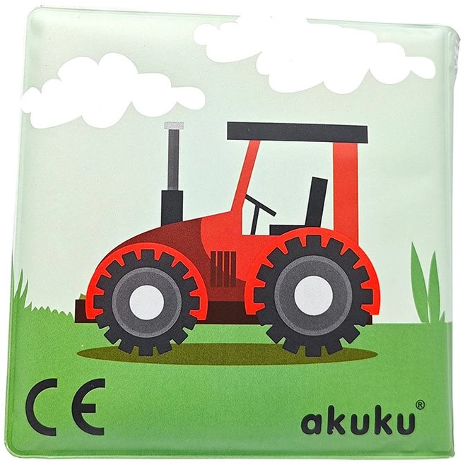 AKUKU minkšta vonios knygelė, A0477