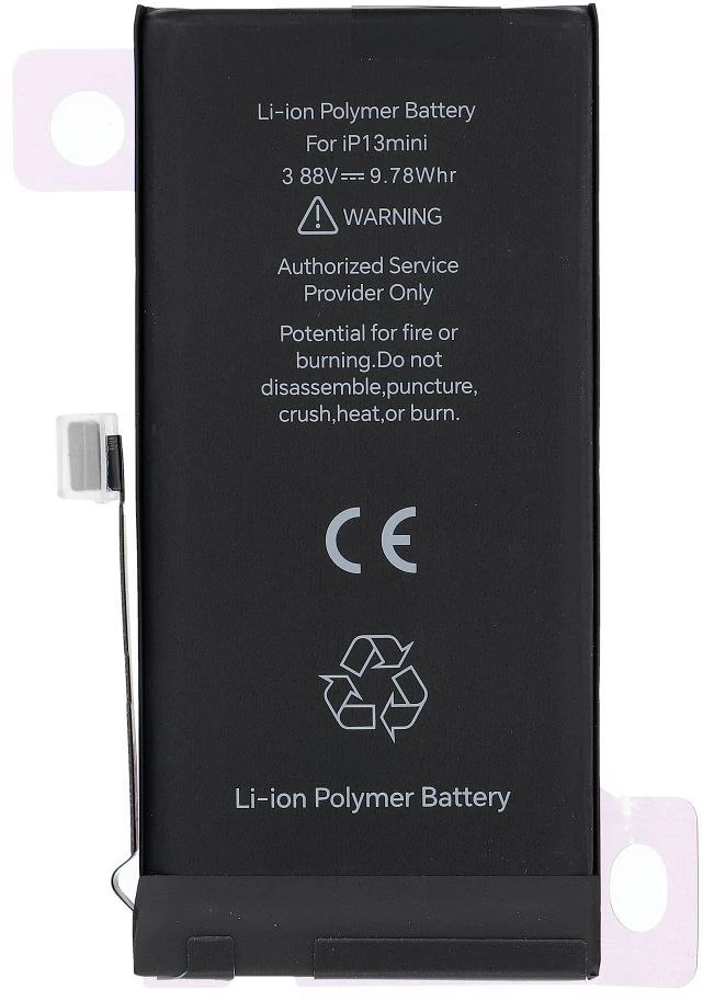 JCID diagnozuojama (naudota) iPhone 13 Mini baterija 2520 mAh (didelės talpos)