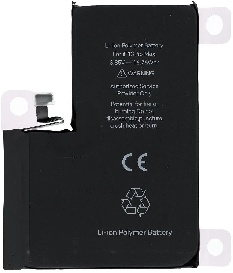 JCID diagnozuojama (naudota) baterija, skirta „iPhone 13 Pro Max“, 4352 mAh (standartinė talpa)