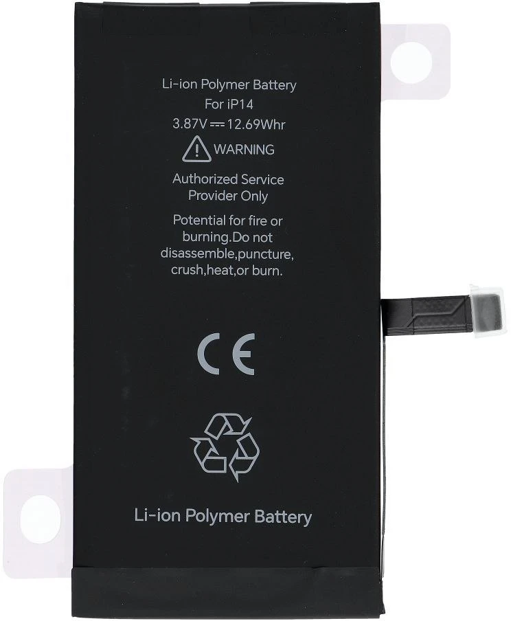 JCID diagnozuojama (naudota) iPhone 14 baterija 3279 mAh (standartinė talpa)