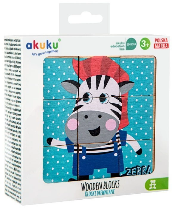 ALBIS Akuku Medinė 6 dalių delionė