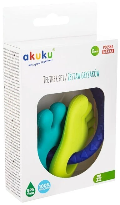 Albis Akuku silikoninis kramtukas FOOT/HANDS, A0127