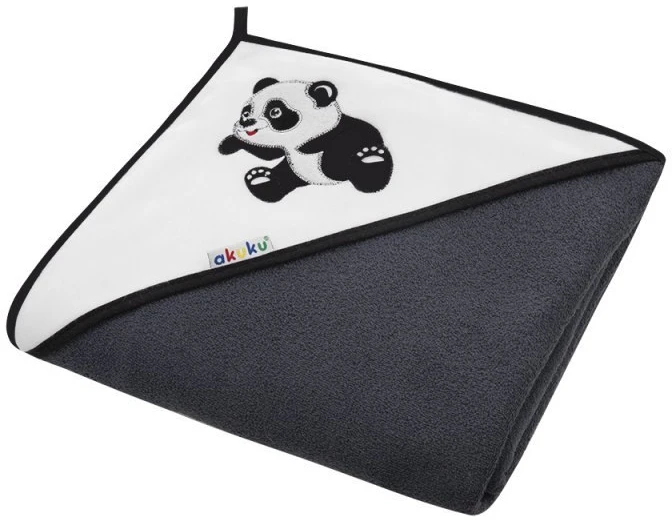 Albis AKUKU 100x100 cm rankšluostis su gobtuvu PANDA, A1251