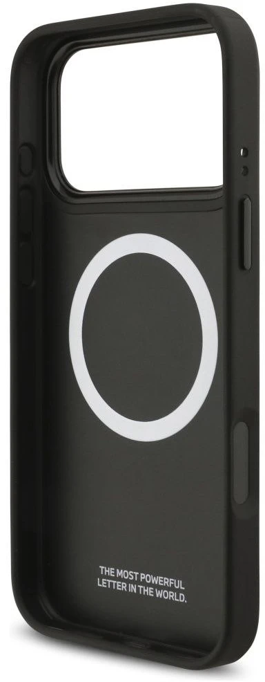 BMW M Kevlar Matt MagSafe dėklas iPhone 17 Pro Max juodos spalvos