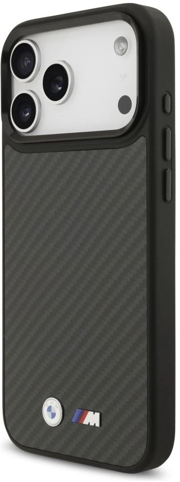 BMW M Kevlar Matt MagSafe dėklas iPhone 17 Pro Max juodos spalvos