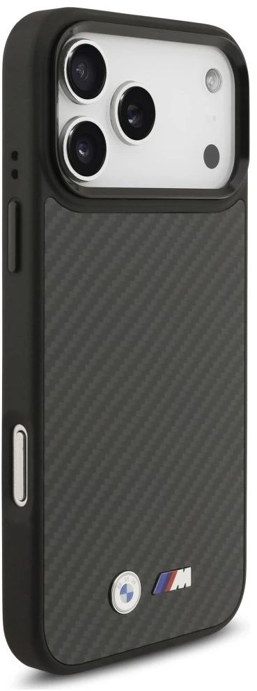 BMW M Kevlar Matt MagSafe dėklas iPhone 17 Pro Max juodos spalvos
