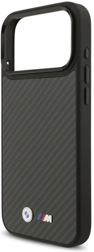 BMW M Kevlar Matt MagSafe dėklas iPhone 17 Pro Max juodos spalvos