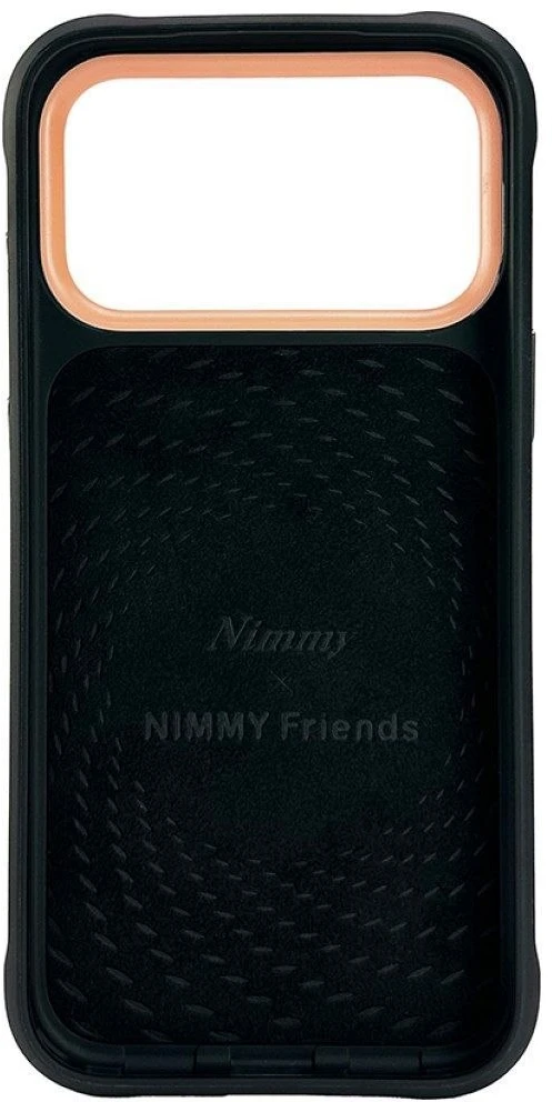 „NIMMY“ dėklas „GLASSES COOL DOG“ skirtas „IPHONE 18 Pro/17 Pro“, juodas