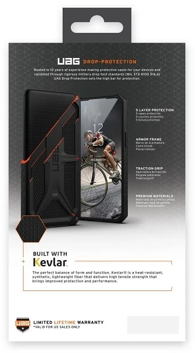 UAG Urban Armor Gear dėklas MONARCH, skirtas IPHONE 14 Plus, anglies pluošto